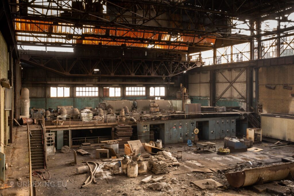 urban exploration akers location with the turbine hall