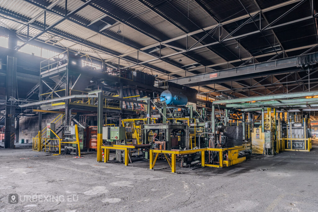 Production hall at VDL castings in Heerlen
