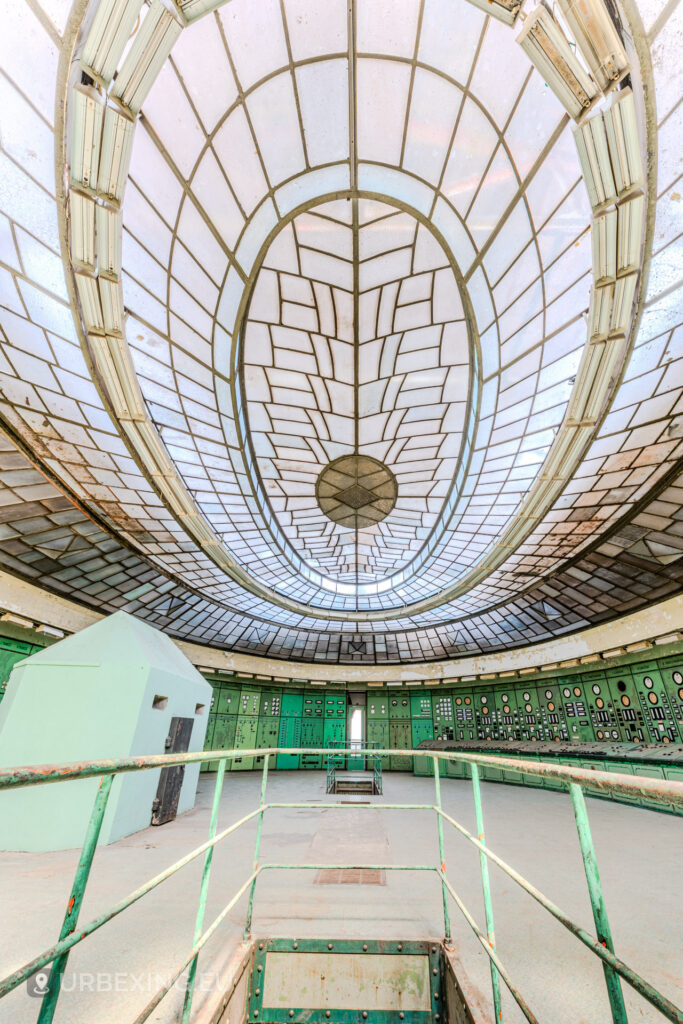 Urbex Hungary power plant control room aesthetic